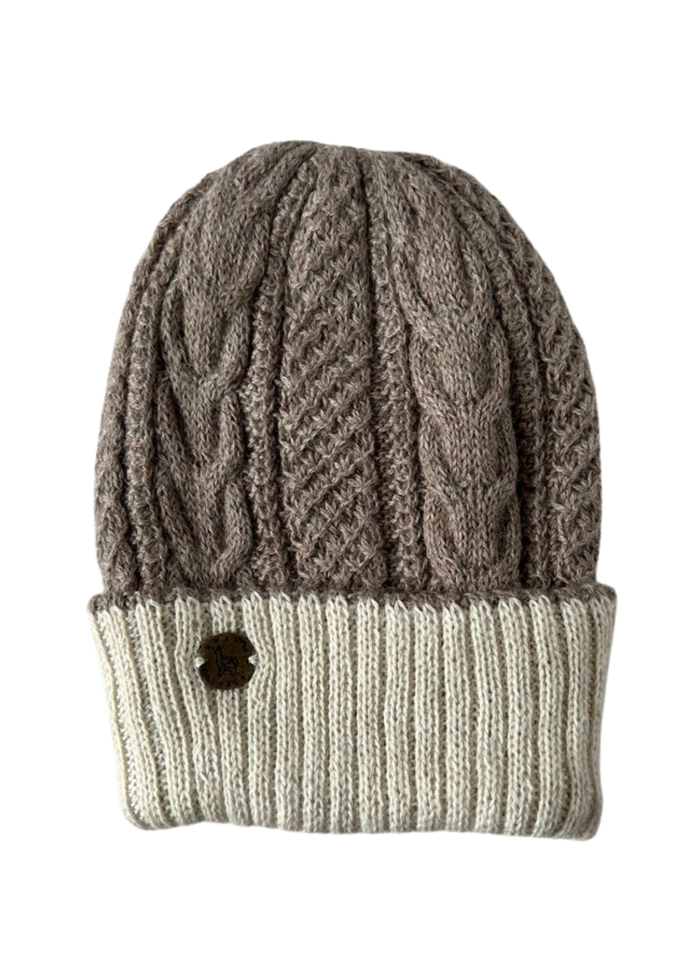 Beanie Capuccino reversible - Irlanda