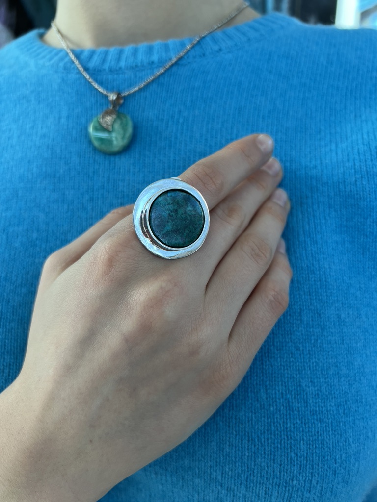 Chrysocolle ring - Image 3