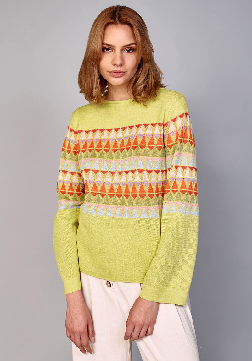 Baby Alpaca Pull Yellow Lemon
