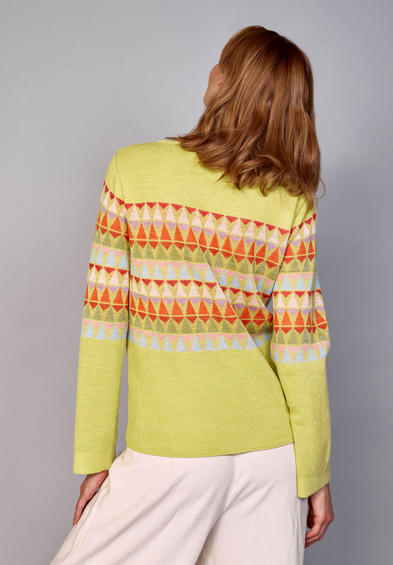 Baby Alpaca Pull Yellow Lemon - Image 3