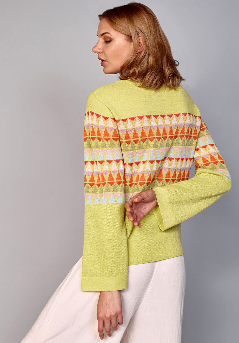 Baby Alpaca Pull Yellow Lemon - Image 2