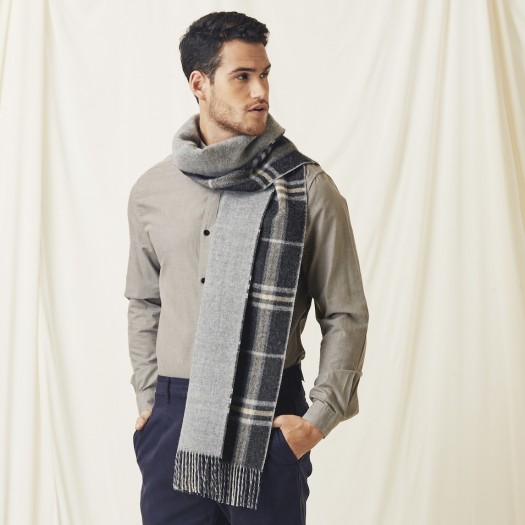 Scottish Gray Scarf